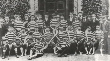 The Ballyhea Team which lost to St. Finbarrs in the Cork Tournament in 1902