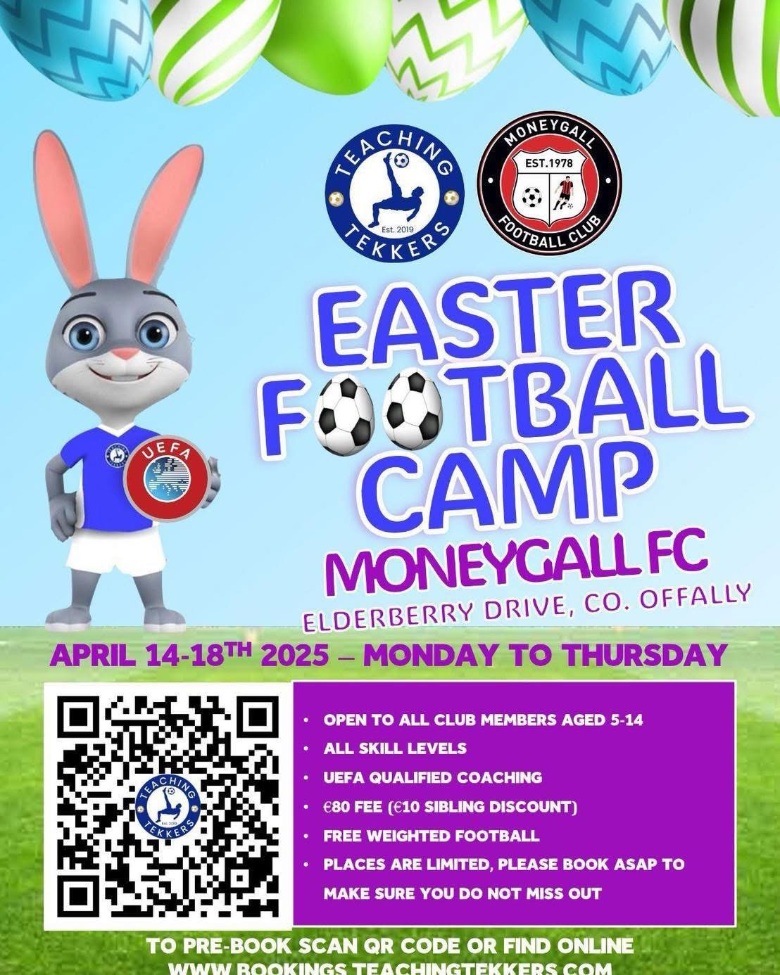 Moneygall Easter Soccer Camp