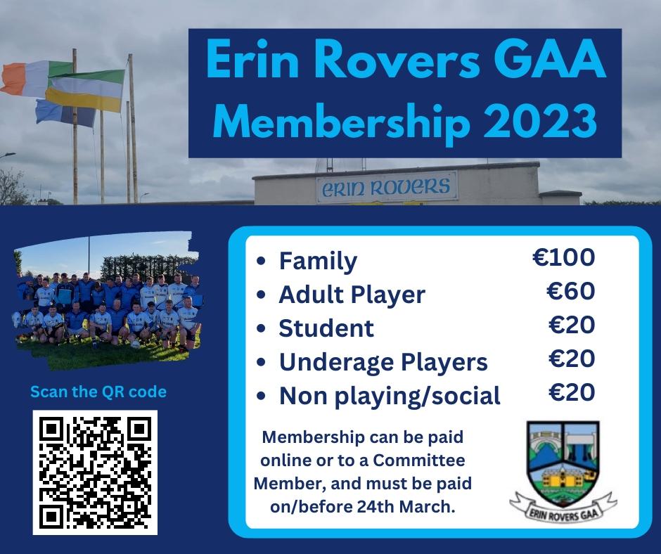 Erin Rovers Membership